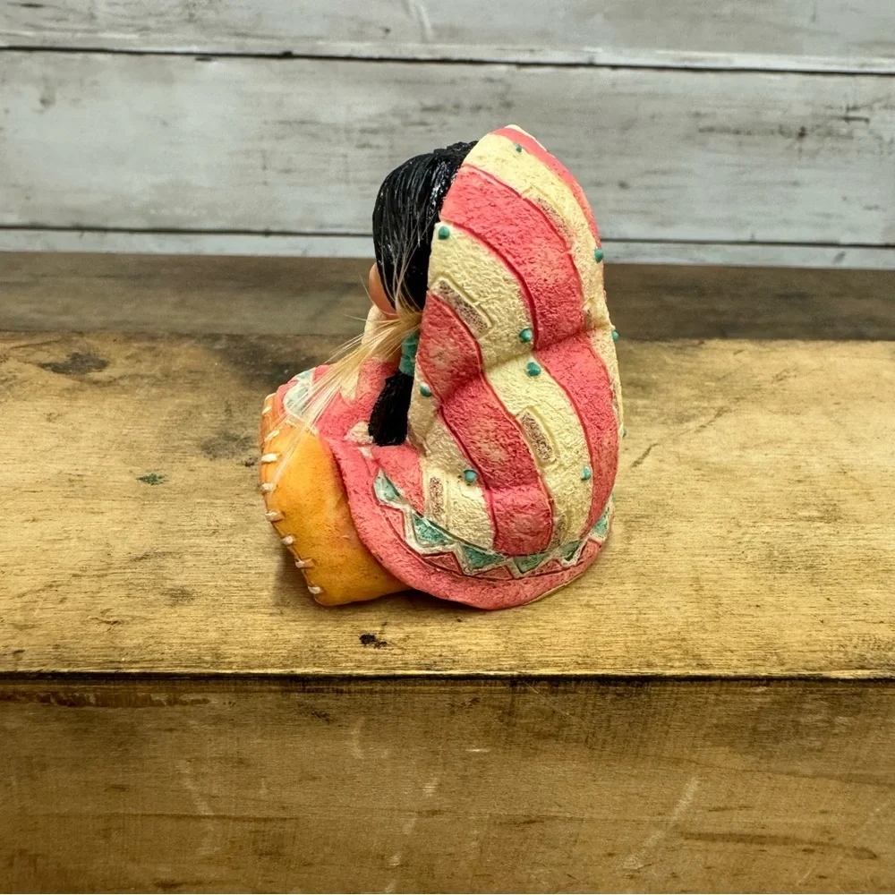 ENESCO Friends of the Feather: "Wrapped In Love"  Native American - Picture 2 of 5